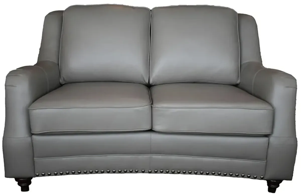 Victoria Loveseat in Metropolitan Grey by Lea Unlimited