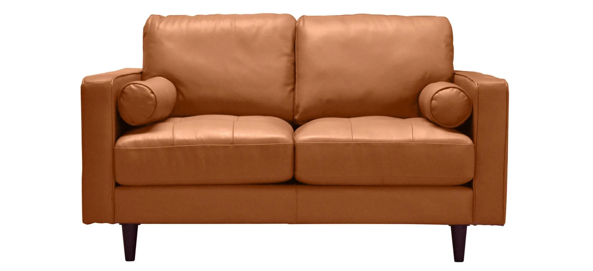 Amara Loveseat in Cognac by Lea Unlimited