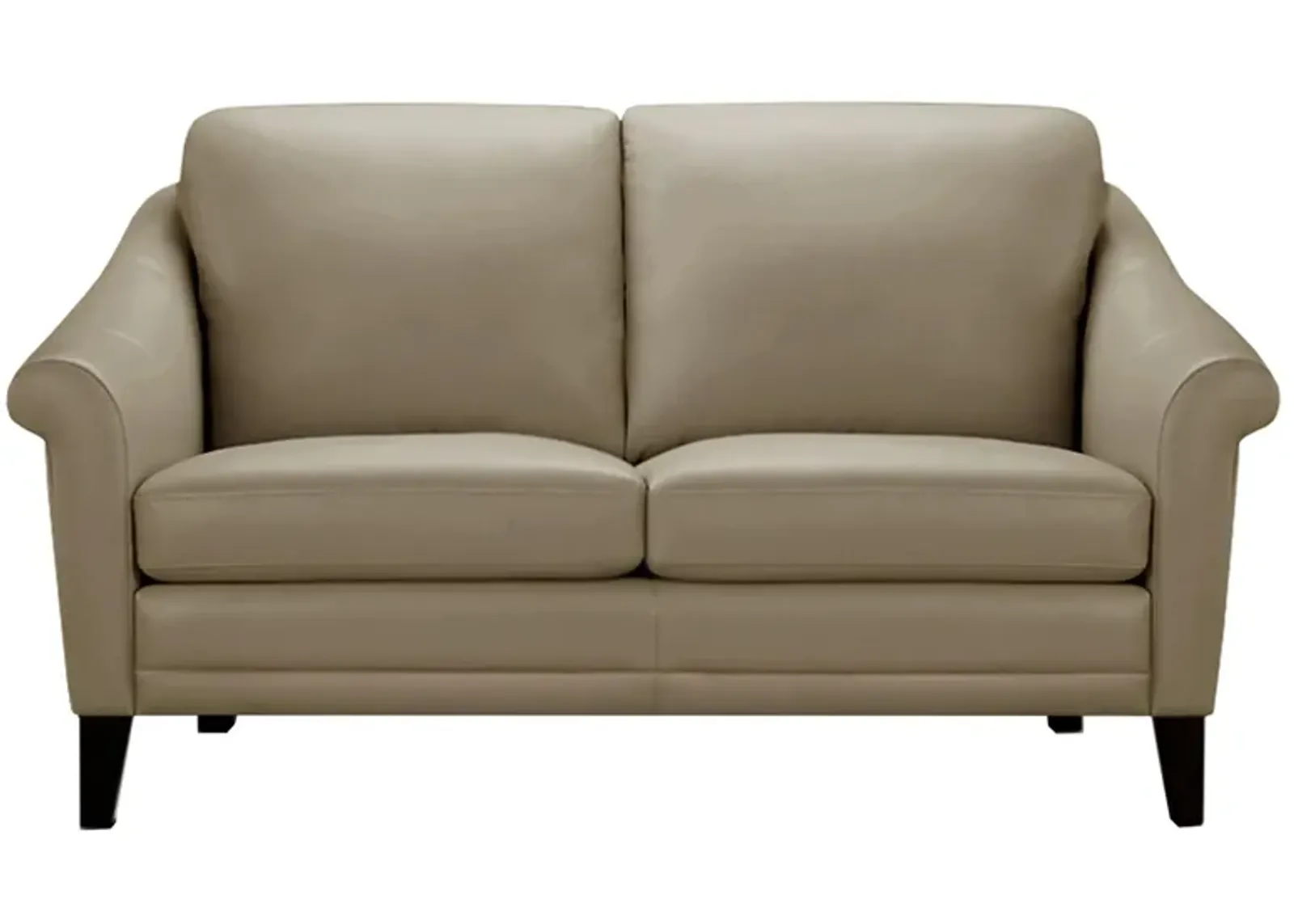 Soler Loveseat in Beige by GTR Leather Inc