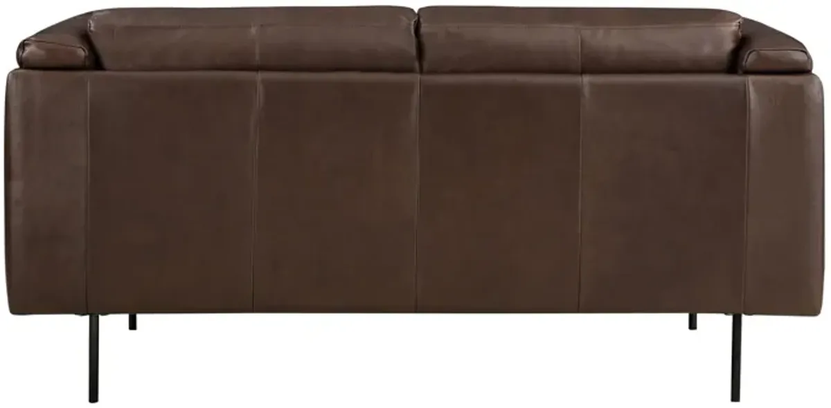 Holleman Loveseat in Brown by Homelegance