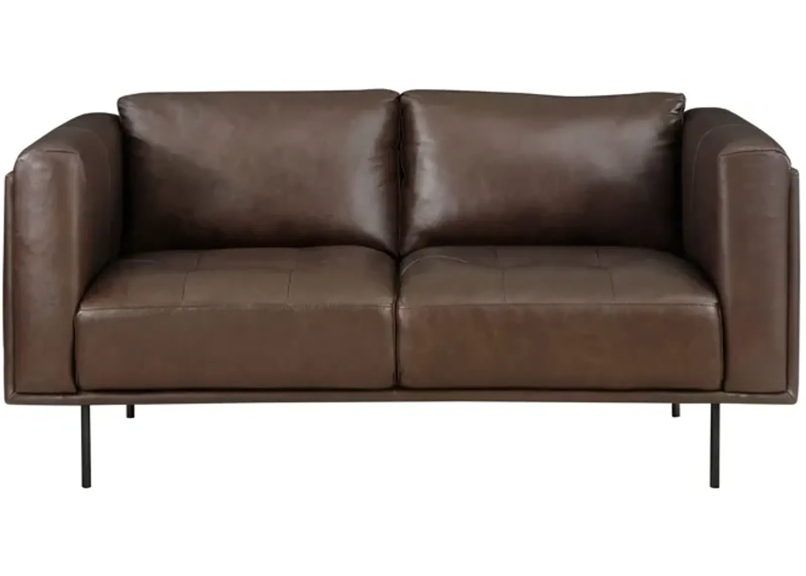 Holleman Loveseat in Brown by Homelegance