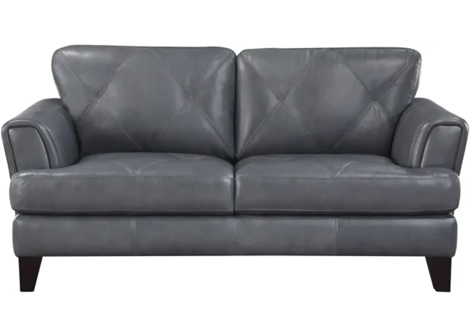 Halton Loveseat in Burnish Gray by Homelegance