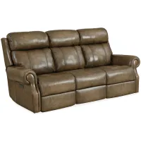 Brooks Power Sofa in Brown by Hooker Furniture