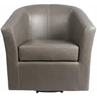 Ernest Accent Chair in Vintage Gray by New Pacific Direct