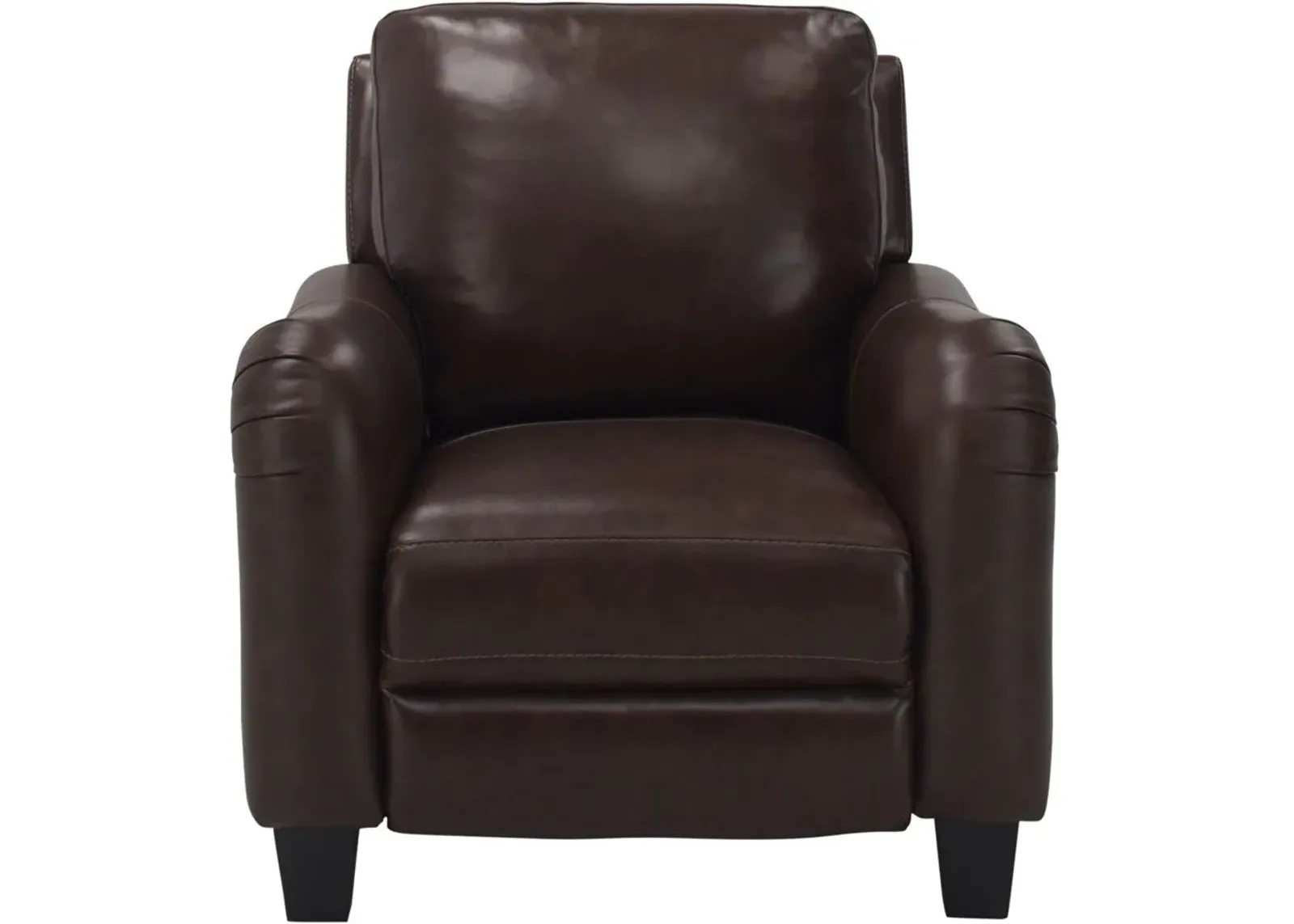 Dillon Leather Power Recliner in Brown by Bellanest