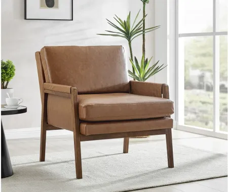 Colton Accent Arm Chair in Vintage Cider by New Pacific Direct