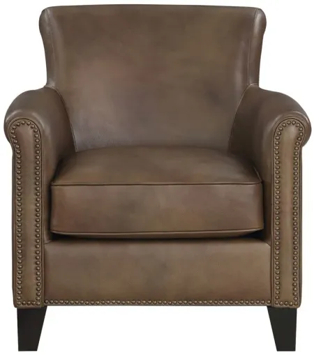Tiverton Accent chair in Brown by Homelegance
