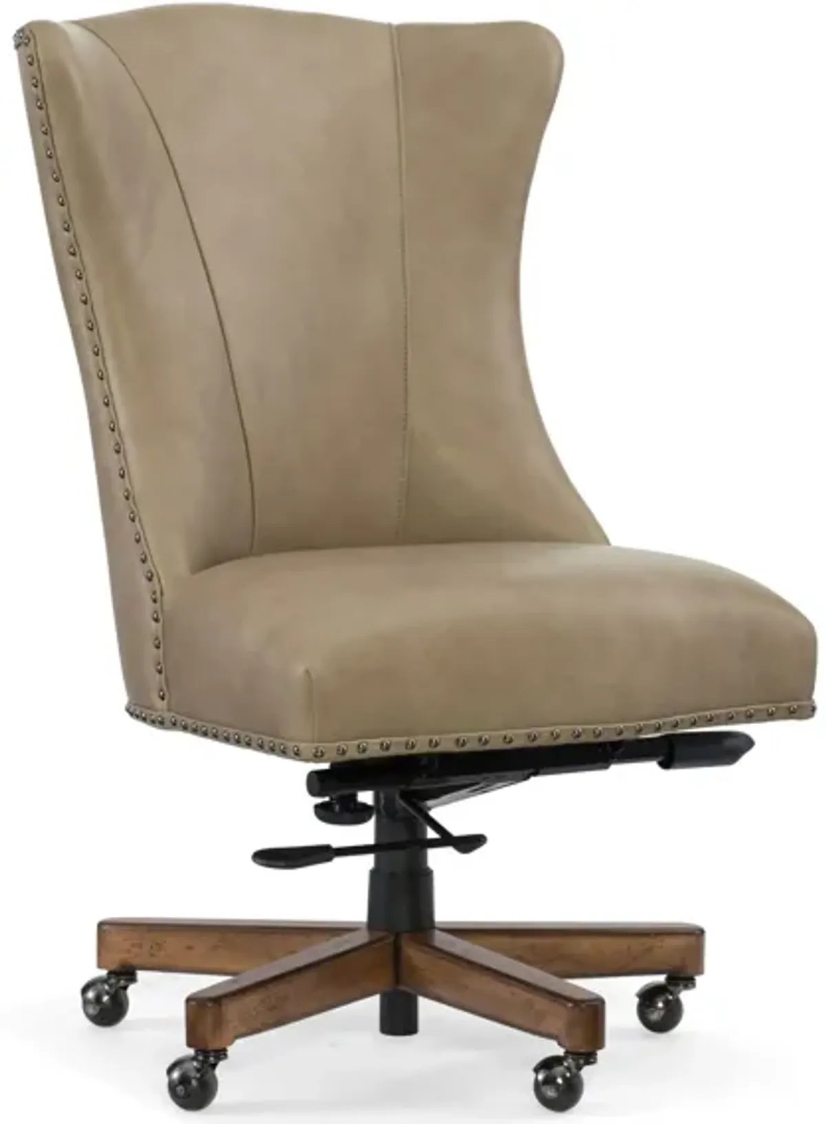 Lynn Executive Swivel Tilt Chair in Beige by Hooker Furniture