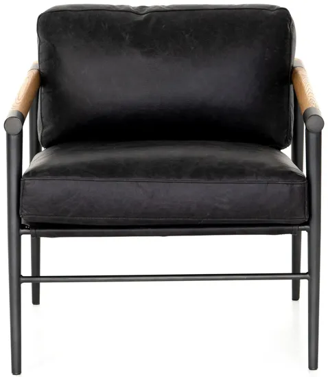 Rowen Chair in Sonoma Black by Four Hands