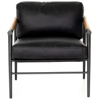 Rowen Chair in Sonoma Black by Four Hands