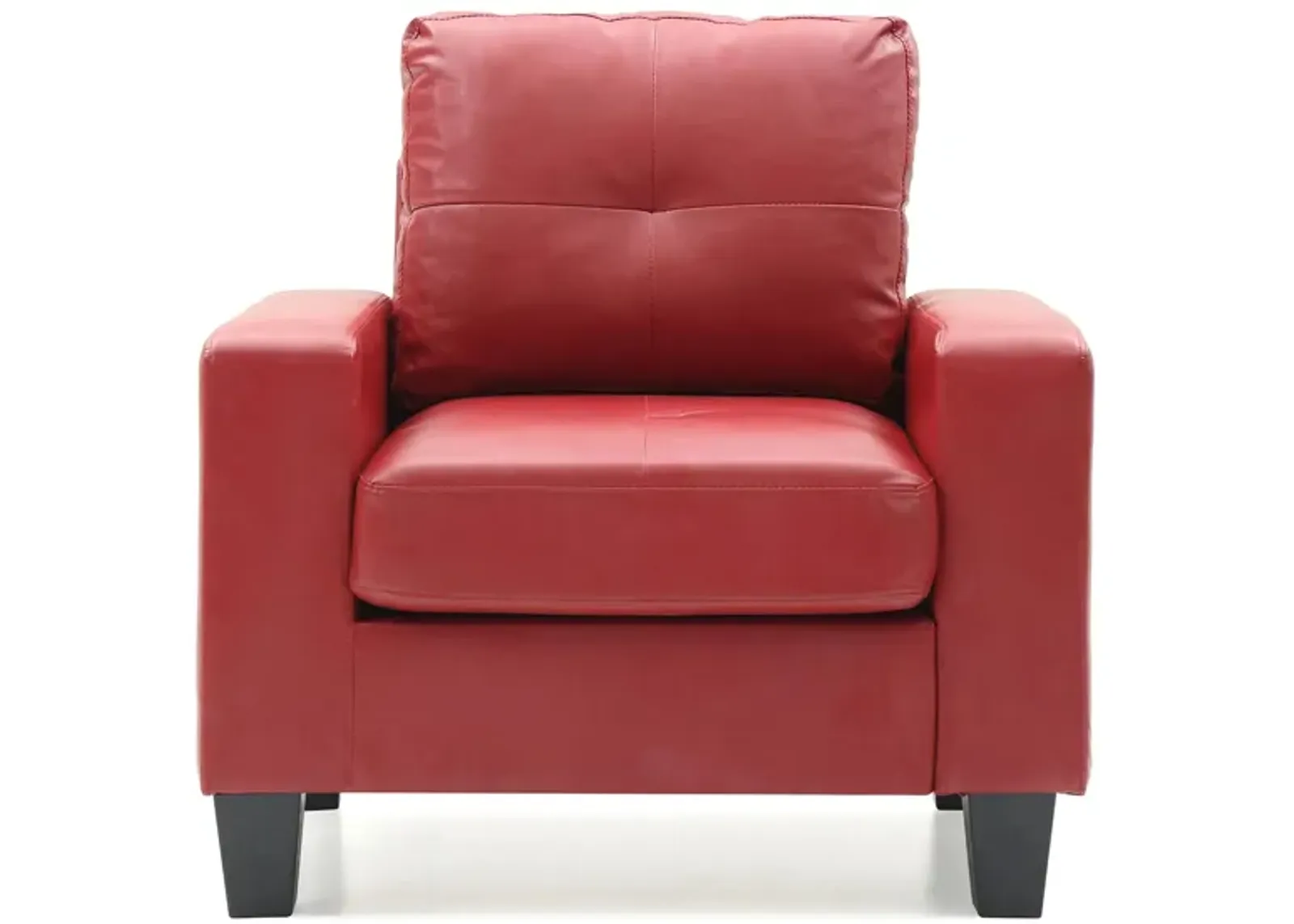 Newbury Club Chair by Glory Furniture in Red by Glory Furniture