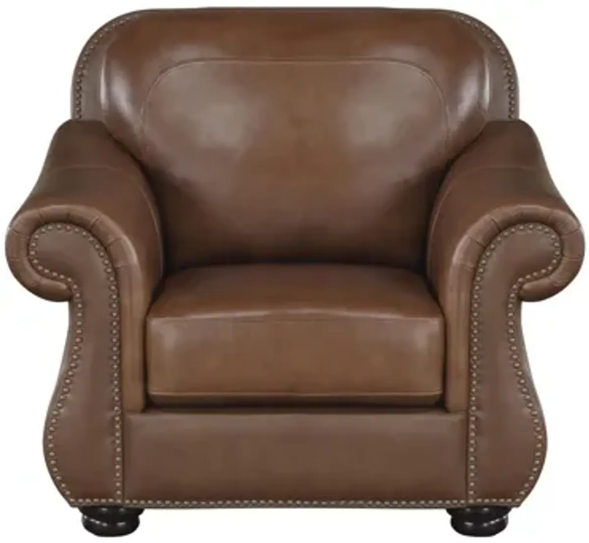 Dublin Chair in Camel Brown by Homelegance