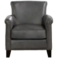 Tiverton Accent chair in Gray by Homelegance