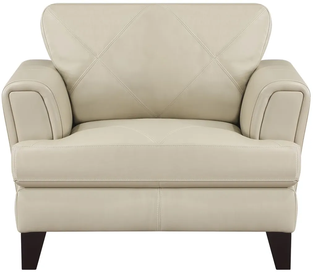 Halton Chair in Cream by Homelegance