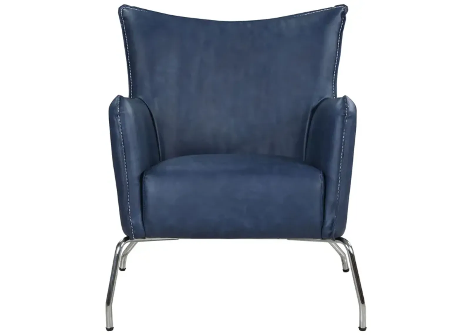 Jasper Chair in Blue by Chintaly Imports