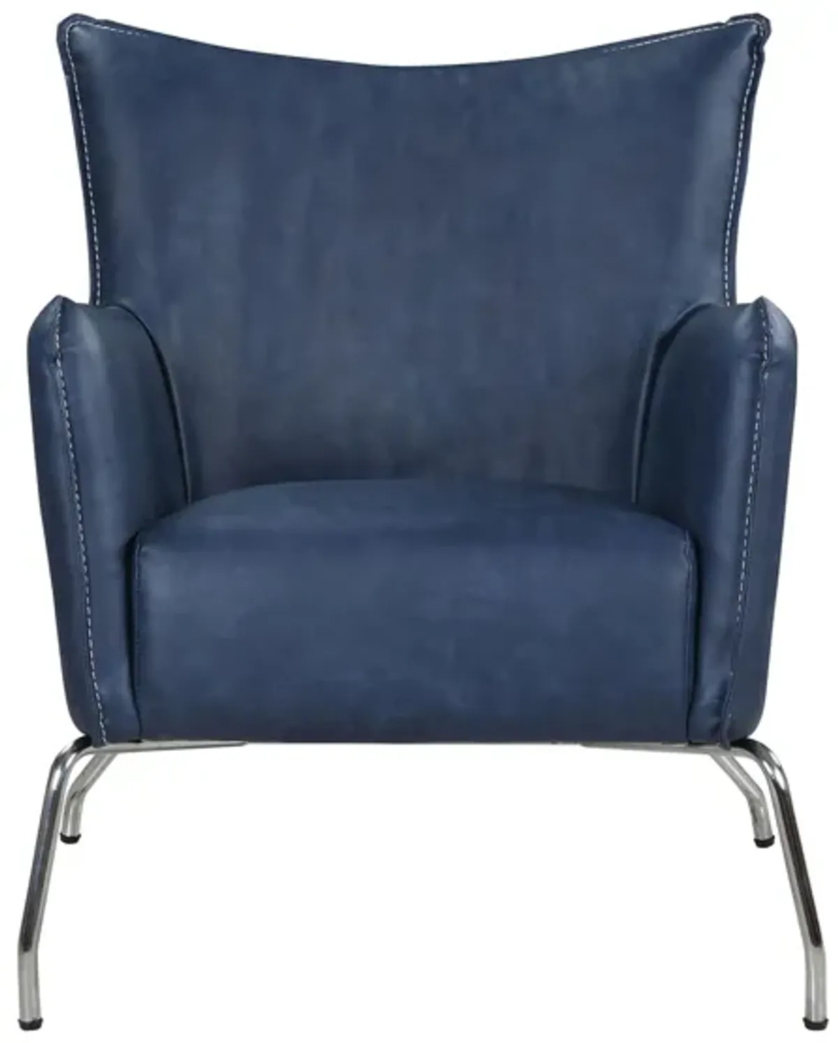 Jasper Chair in Blue by Chintaly Imports