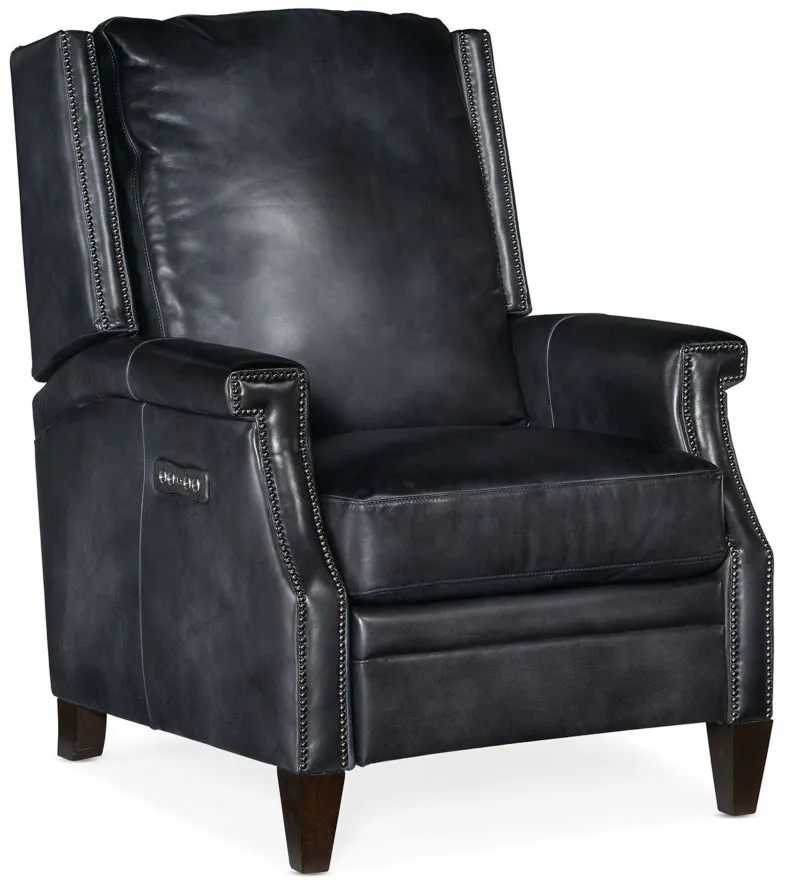 Collin Power Recliner in Blue by Hooker Furniture