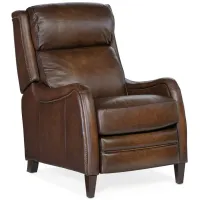 Stark Manual Push Back Recliner in Brown by Hooker Furniture