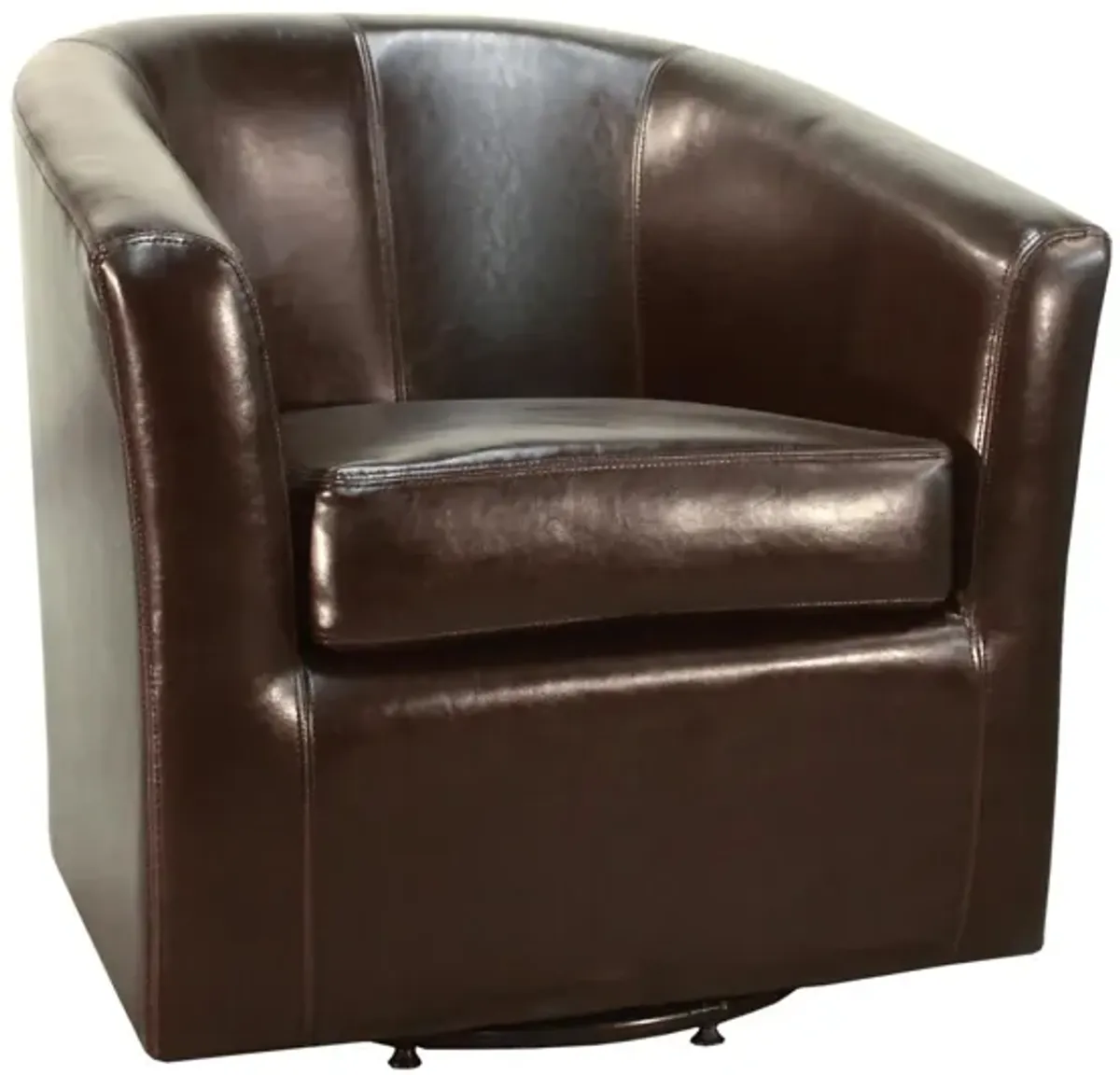 Hayden Accent Chair in Brown by New Pacific Direct