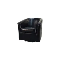 Hayden Accent Chair in Black by New Pacific Direct