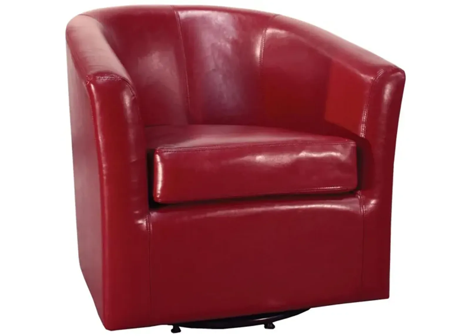 Hayden Accent Chair in Red by New Pacific Direct