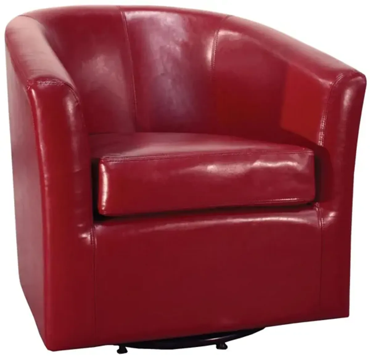 Hayden Accent Chair in Red by New Pacific Direct