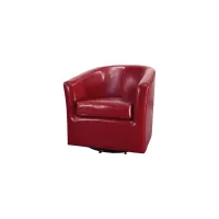 Hayden Accent Chair in Red by New Pacific Direct