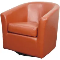 Hayden Accent Chair in Pumpkin by New Pacific Direct