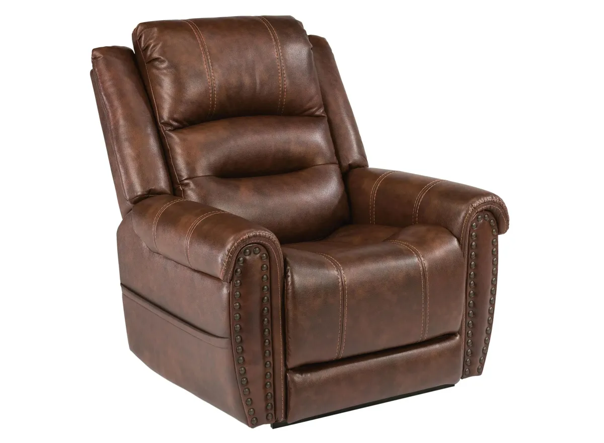 Oscar Power Lift Recliner in Autumn by Flexsteel