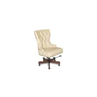 Primm Executive Swivel Tilt Chair in Beige by Hooker Furniture
