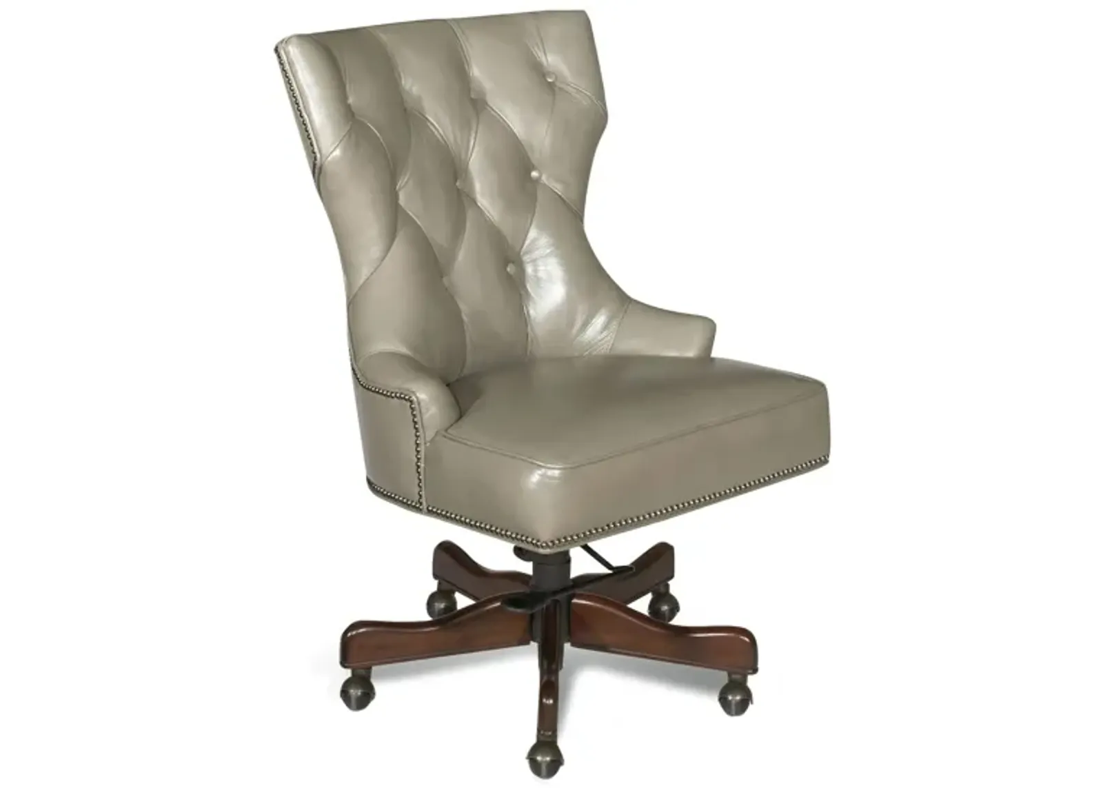 Primm Executive Swivel Tilt Chair in Grey by Hooker Furniture