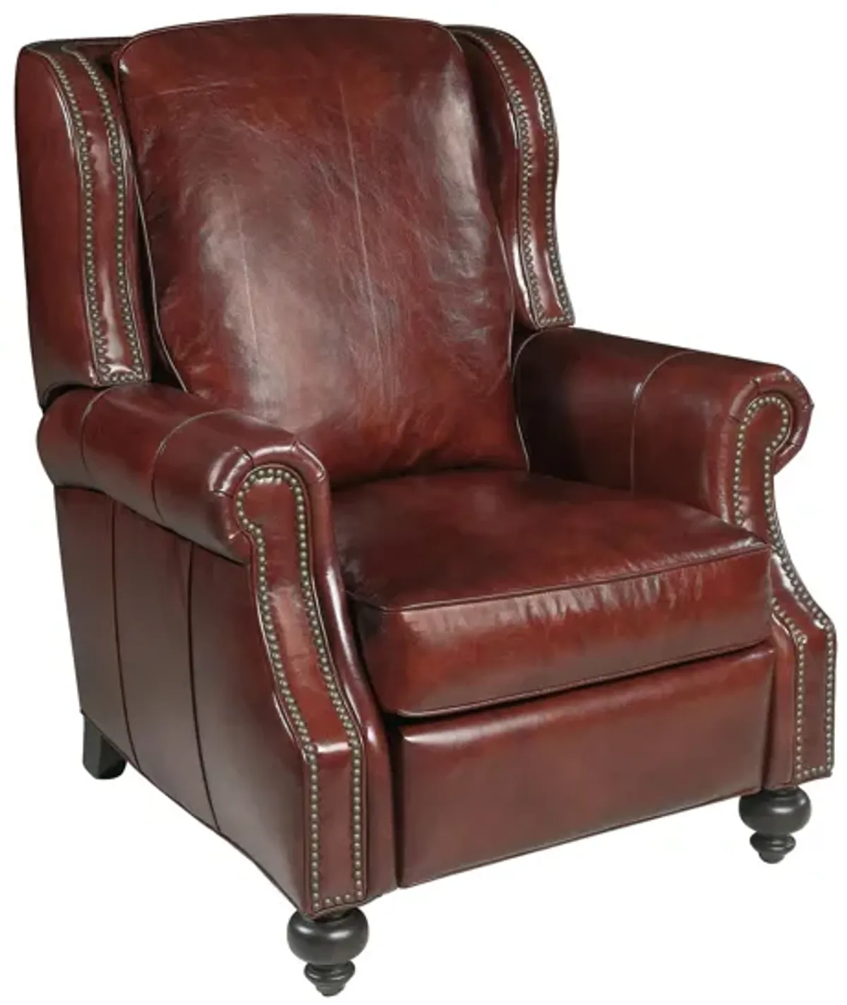 Drake Recliner in Red by Hooker Furniture