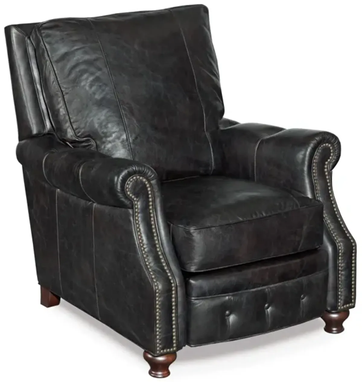 Winslow Recliner in Black by Hooker Furniture