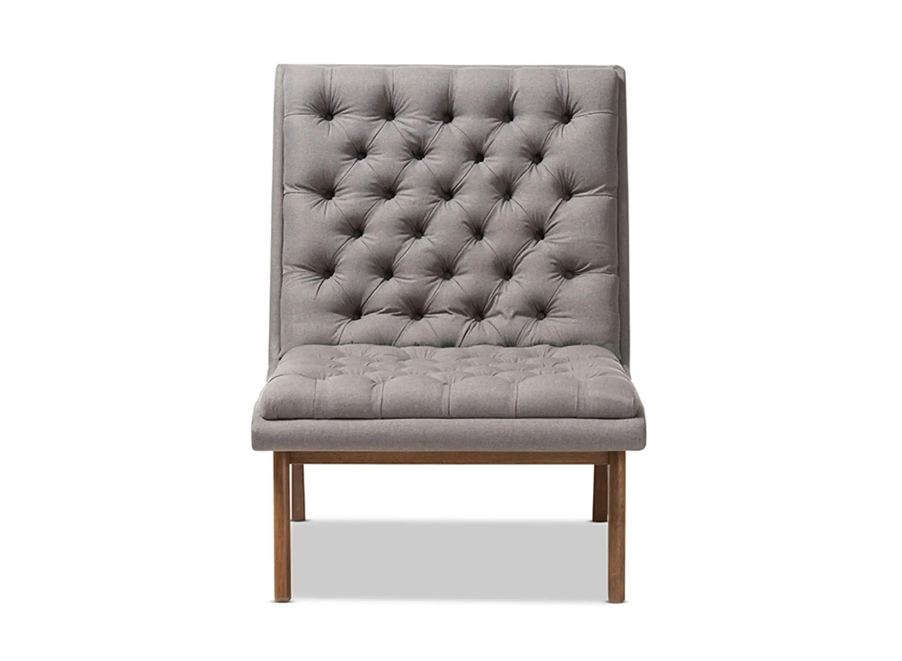 Annetha Lounge Chair in gray by Wholesale Interiors