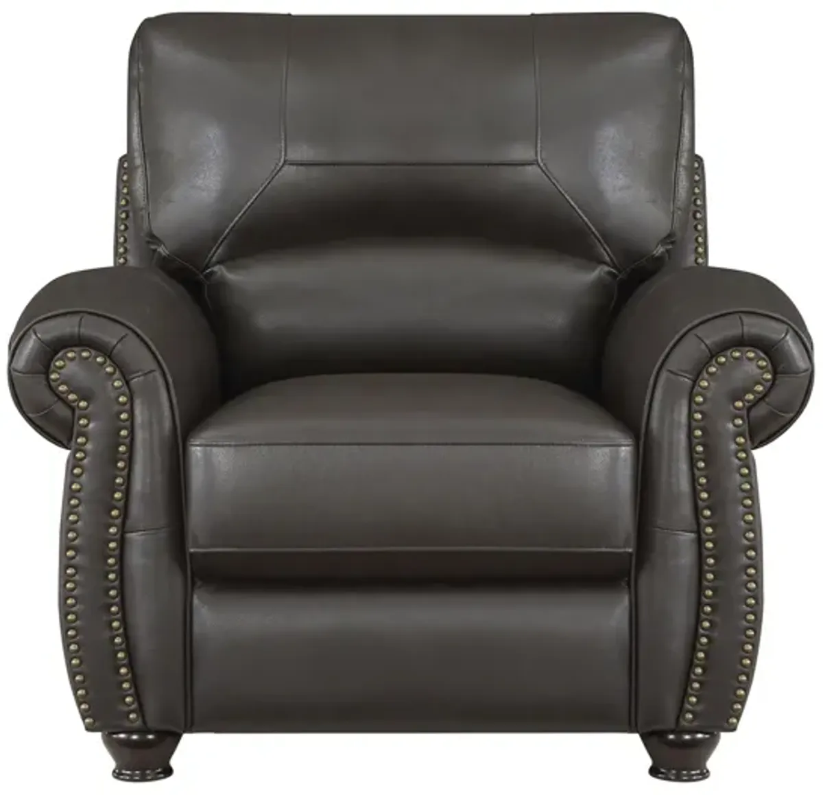 Clifton Chair in Dark Brown by Homelegance