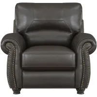 Clifton Chair in Dark Brown by Homelegance