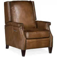 Collin Power Recliner in Brown by Hooker Furniture