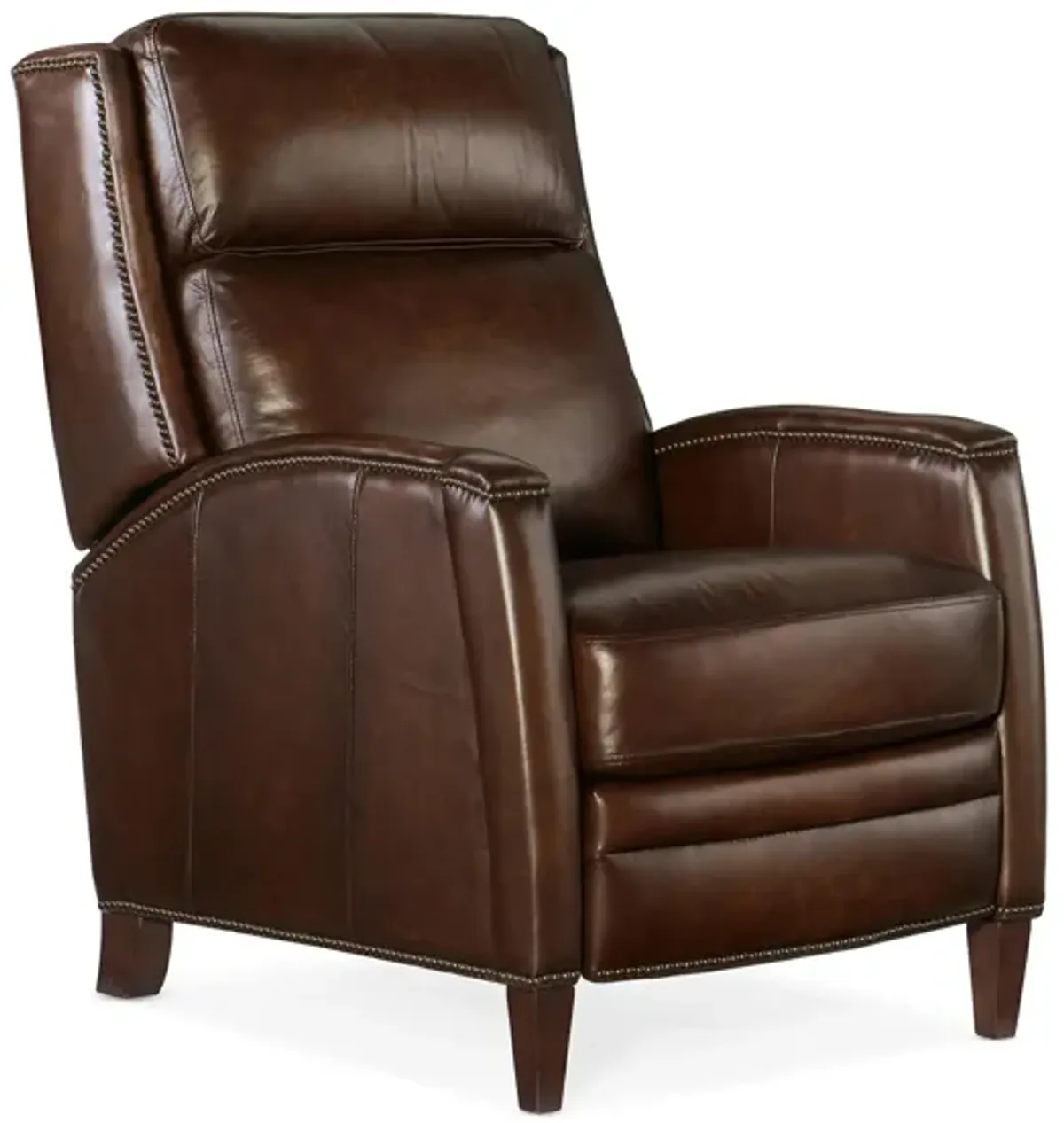 Declan Push Back Recliner in Brown by Hooker Furniture