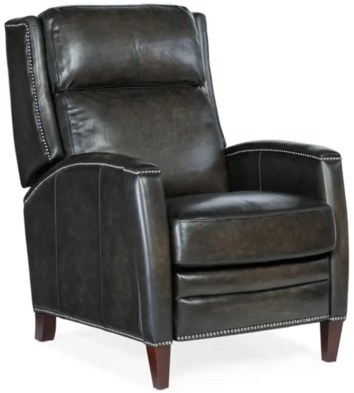 Declan Push Back Recliner in Brown by Hooker Furniture