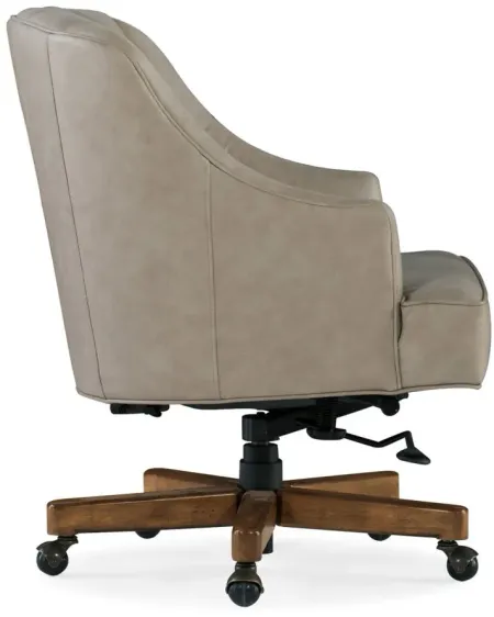 Haider Executive Swivel Tilt Chair in Beige by Hooker Furniture