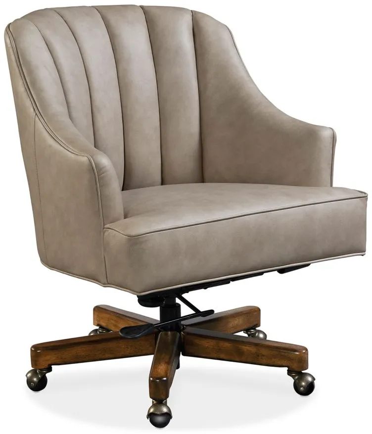 Haider Executive Swivel Tilt Chair in Beige by Hooker Furniture