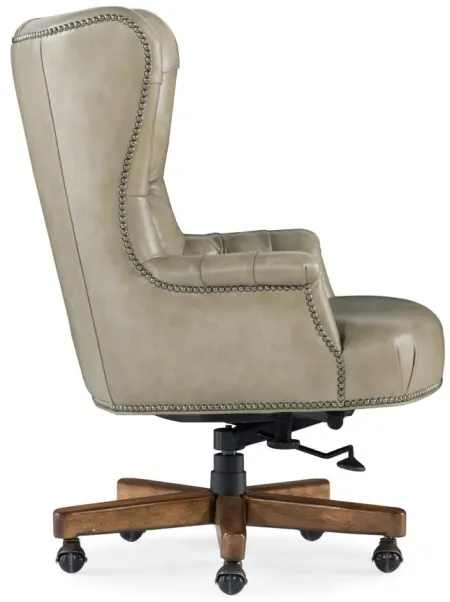 Issey Executive Swivel Tilt Chair in Beige by Hooker Furniture