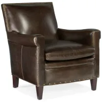 Jilian Club Chair in Brown by Hooker Furniture