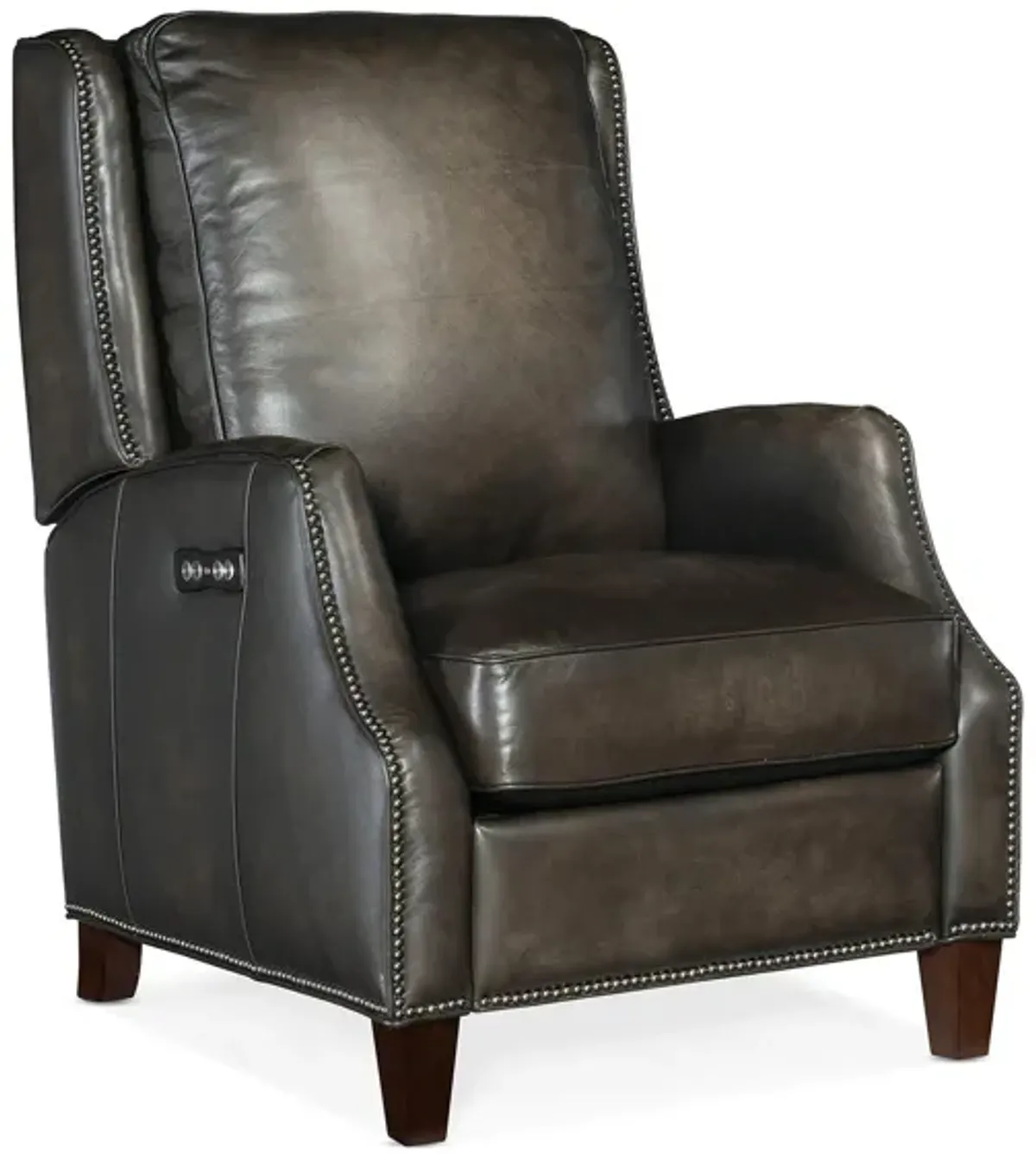 Kerley Power Recliner in Grey by Hooker Furniture