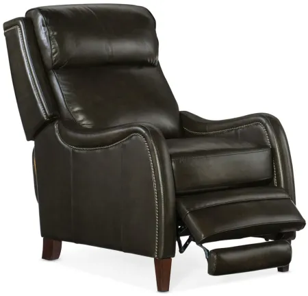 Stark Manual Push Back Recliner in Brown by Hooker Furniture
