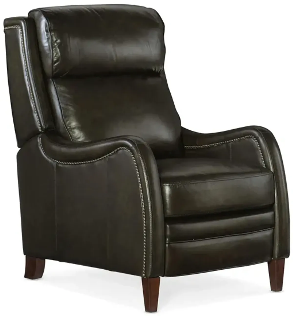 Stark Manual Push Back Recliner in Brown by Hooker Furniture