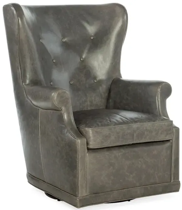 Mai Wing Swivel Club Chair
