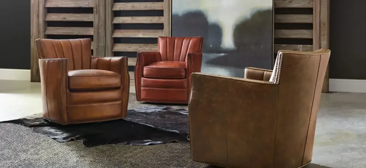 Carson Swivel Club Chair