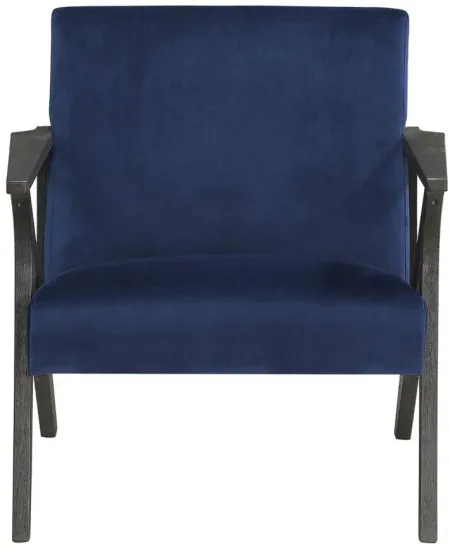 Ride Accent Chair in Navy by Homelegance