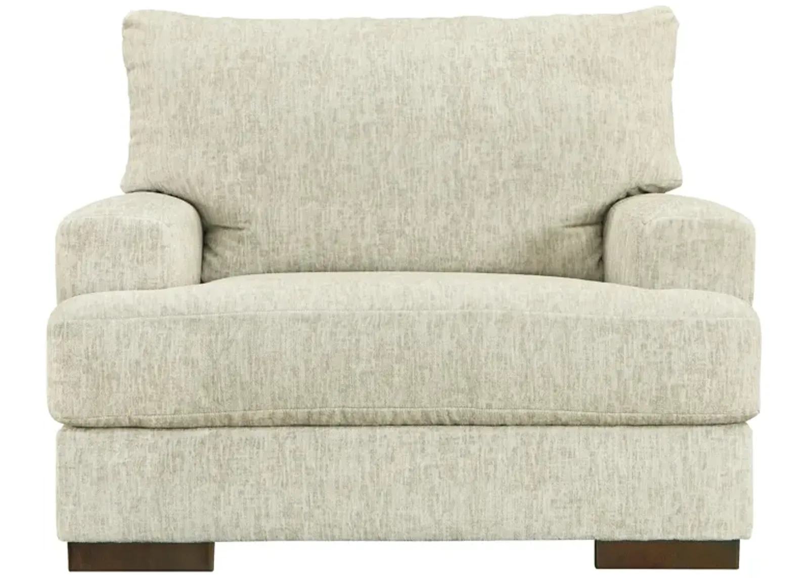 Hillston Chenille Chair in Beige by Ashley Furniture